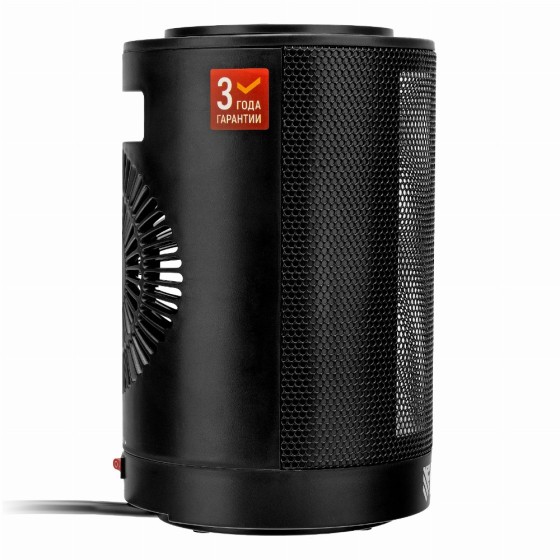 Тепловентилятор керамический DTFC-1200S, вращение, 3 реж., вент., нагрев 600/1200 Вт Denzel 96411 Тепловентилятор керамический DTFC-1200S, вращение, 3 реж., вент., нагрев 600/1200 Вт Denzel 96411