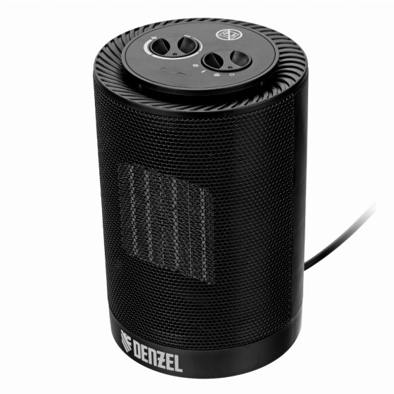 Тепловентилятор керамический DTFC-1200S, вращение, 3 реж., вент., нагрев 600/1200 Вт Denzel 96411 Тепловентилятор керамический DTFC-1200S, вращение, 3 реж., вент., нагрев 600/1200 Вт Denzel 96411