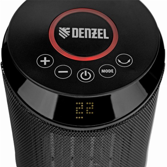 Тепловентилятор керамический DTFC-2000X, 2 кВт, wi-fi, пульт, динамик, вращение, 3 реж. Denzel 96426 Тепловентилятор керамический DTFC-2000X, 2 кВт, wi-fi, пульт, динамик, вращение, 3 реж. Denzel 96426