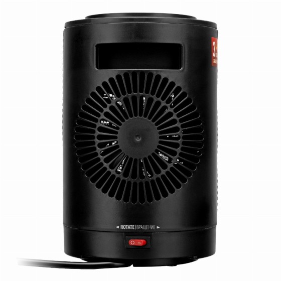 Тепловентилятор керамический DTFC-1200S, вращение, 3 реж., вент., нагрев 600/1200 Вт Denzel 96411 Тепловентилятор керамический DTFC-1200S, вращение, 3 реж., вент., нагрев 600/1200 Вт Denzel 96411