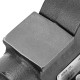 Тиски слесарные BVH-125, 125 мм, поворотные, стальная направляющая, с наковальней //Denzel 18684