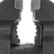 Тиски слесарные BVH-100, 100 мм, поворотные, стальная направляющая, с наковальней //Denzel 18683 Тиски слесарные BVH-100, 100 мм, поворотные, стальная направляющая, с наковальней //Denzel 18683