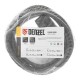 Шнур сетевой Energy Series, ПВС, 3 м, 3 x 1,5 мм, с неразборной вилкой, черный, Denzel 37675
