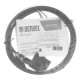 Шнур сетевой Energy Series, ПВС, 1,5 м, 3 x 1 мм, с неразборной вилкой, черный, Denzel 37663 Шнур сетевой Energy Series, ПВС, 1,5 м, 3 x 1 мм, с неразборной вилкой, черный, Denzel 37663
