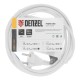 Шнур сетевой Energy Series, ПВС, 3 м, 2 x 1 мм, с неразборной вилкой, белый, Denzel 37664 Шнур сетевой Energy Series, ПВС, 3 м, 2 x 1 мм, с неразборной вилкой, белый, Denzel 37664