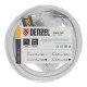 Шнур сетевой Energy Series, ПВС, 3 м, 3 x 1,5 мм, с неразборной вилкой, белый, Denzel 37674 Шнур сетевой Energy Series, ПВС, 3 м, 3 x 1,5 мм, с неразборной вилкой, белый, Denzel 37674