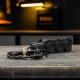 Шнур сетевой Energy Series, ПВС, 3 м, 3 x 1,5 мм, с неразборной вилкой, черный, Denzel 37675