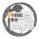 Шнур сетевой Energy Series, ПВС, 1,5 м, 3 x 1 мм, с неразборной вилкой, черный, Denzel 37663 Шнур сетевой Energy Series, ПВС, 1,5 м, 3 x 1 мм, с неразборной вилкой, черный, Denzel 37663