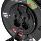 Удлинитель силовой на кабельной катушке, ПВС, 50 м, 4 розетки с крышкой, IP44, 16А, УХз16, Сибртех 96048 Удлинитель силовой на кабельной катушке, ПВС, 50 м, 4 розетки с крышкой, IP44, 16А, УХз16, Сибртех 96048
