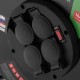 Удлинитель силовой 50 м, 16А, тип УХз16, КГ 3 x 2.5 мм, на стальной катушке, 4 розетки Сибртех 95880 Удлинитель силовой 50 м, 16А, тип УХз16, КГ 3 x 2.5 мм, на стальной катушке, 4 розетки Сибртех 95880