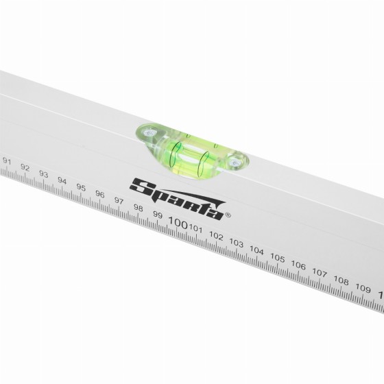 Уровень алюминиевый, 2000 мм, 3 глазка, линейка Sparta 331415 Уровень алюминиевый, 2000 мм, 3 глазка, линейка Sparta 331415