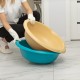 Таз пластмассовый круглый 18 л,бежевый, Home Palisad 929835 Таз пластмассовый круглый 18 л,бежевый, Home Palisad 929835