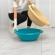 Таз пластмассовый круглый 18 л, бирюзовый, Home Palisad 929865 Таз пластмассовый круглый 18 л, бирюзовый, Home Palisad 929865