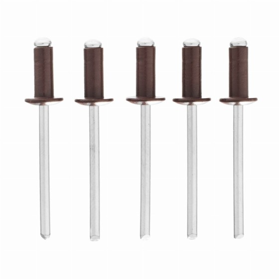 Заклепки 4.0 х 10 мм RAL 3005, красное вино, 50 шт Matrix 40688 Заклепки 4.0 х 10 мм RAL 3005, красное вино, 50 шт Matrix 40688