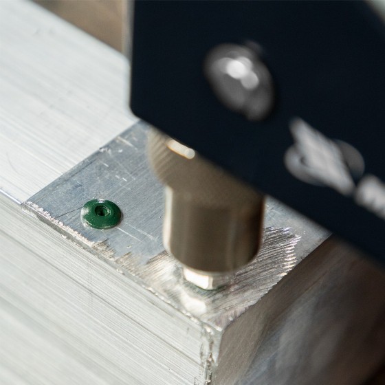 Заклепки 4.0 х 10 мм RAL 6005, темно-зеленые, 50 шт Matrix 40684