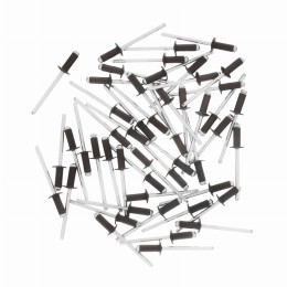 Заклепки 4.0 х 10 мм RAL 8017, темно-коричневый, 50 шт Matrix 40680