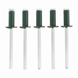 Заклепки 4.0 х 10 мм RAL 6005, темно-зеленые, 50 шт Matrix 40684 Заклепки 4.0 х 10 мм RAL 6005, темно-зеленые, 50 шт Matrix 40684
