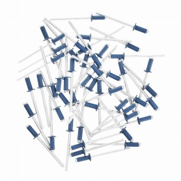 Заклепки 3.2 х 8 мм RAL 5005, синий, 50 шт Matrix 40676