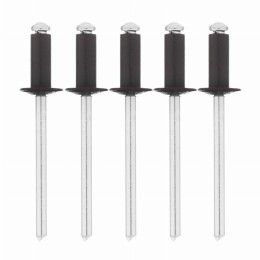 Заклепки 4.0 х 10 мм RAL 8017, темно-коричневый, 50 шт Matrix 40680 Заклепки 4.0 х 10 мм RAL 8017, темно-коричневый, 50 шт Matrix 40680