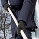 Перчатки трикотажные, акрил, двойные, черный, двойная манжета Сибртех 68681 Перчатки трикотажные, акрил, двойные, черный, двойная манжета Сибртех 68681