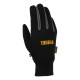 Перчатки универсальные, двойные, работа с сенсорным экраном, вязаная манжета, размер 8 Denzel 68092