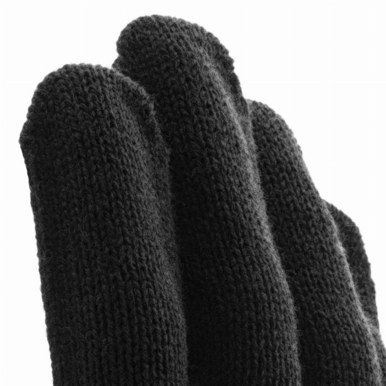 Перчатки трикотажные, акрил, черный, оверлок Сибртех 68651 Перчатки трикотажные, акрил, черный, оверлок Сибртех 68651