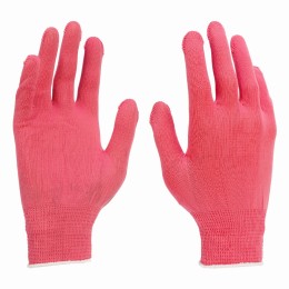 Перчатки Нейлон, 13 класс, цвет розовая фуксия, L 67821
