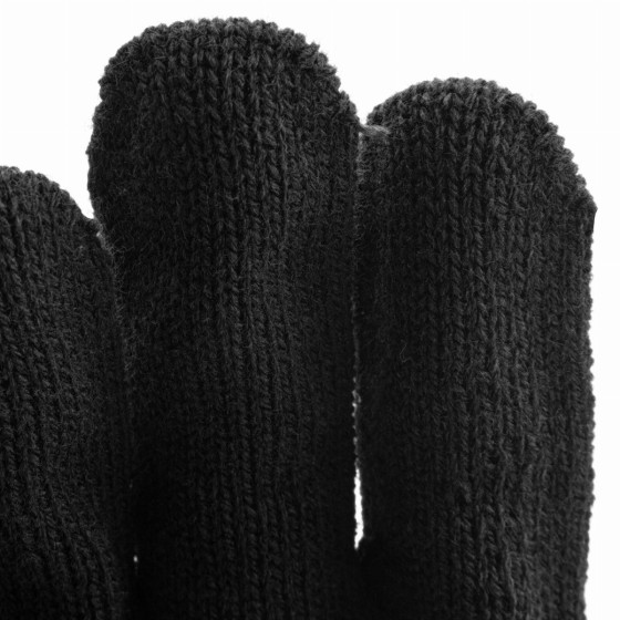 Перчатки трикотажные, акрил, черный, оверлок Сибртех 68651 Перчатки трикотажные, акрил, черный, оверлок Сибртех 68651