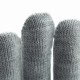 Перчатки трикотажные, акрил, серая туча, двойная манжета Сибртех 68672 Перчатки трикотажные, акрил, серая туча, двойная манжета Сибртех 68672
