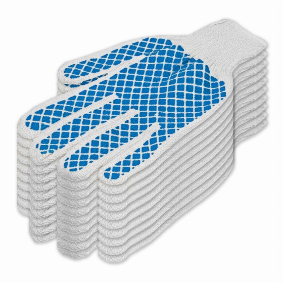 Перчатки х/б, ПВХ покрытие, Перчатки х/б, ПВХ покрытие,