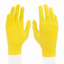 Перчатки Нейлон, 13 класс, цвет лимон, L 67822