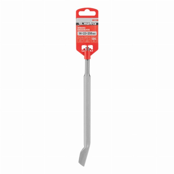 Зубило канальное, 14 х 22 х 250 мм, SDS Plus Matrix 70301